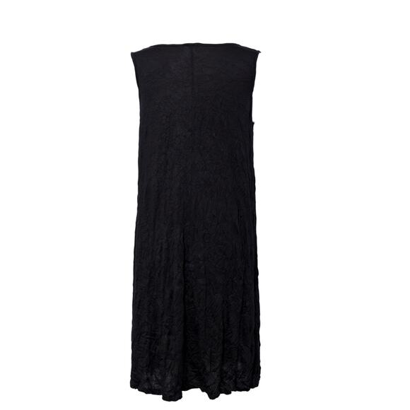 Reina Lee Women's Black Midi Sleeveless Dress Size S NWT - Picture 1 of 3